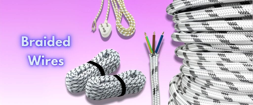 Home kekable braided wires